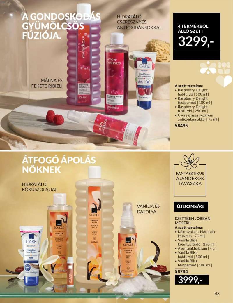 Avon Katalógus AVON Nőnapi 42 oldal