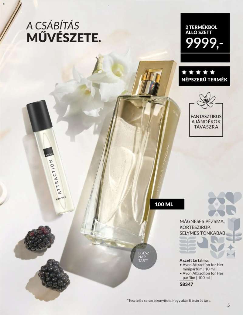 Avon Katalógus AVON Nőnapi 5 oldal