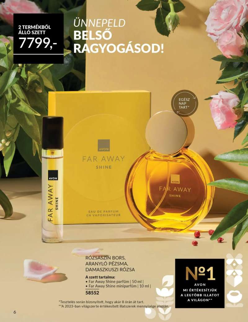 Avon Katalógus AVON Nőnapi 6 oldal