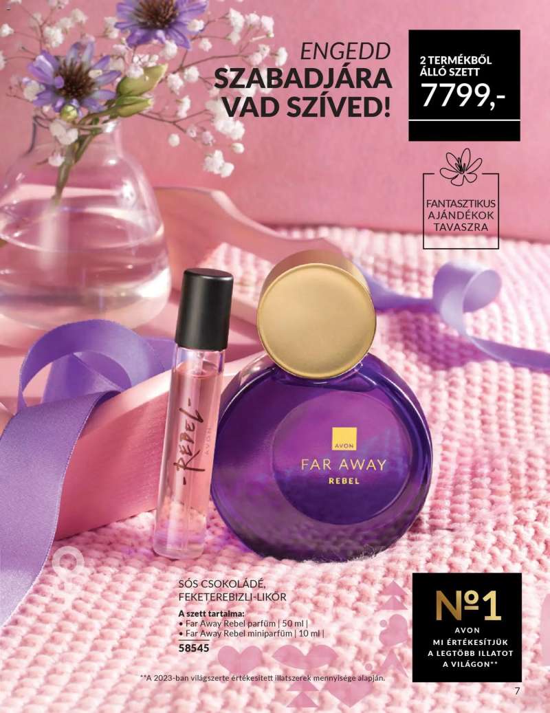 Avon Katalógus AVON Nőnapi 7 oldal