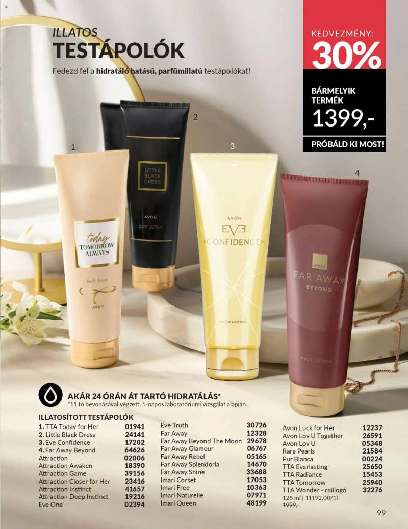 Avon AVON online katalógus 2026 márciusi 105 oldal