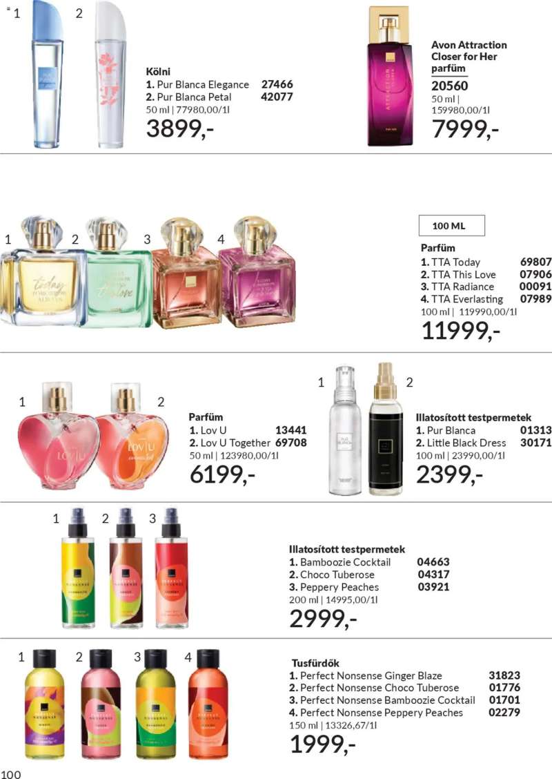Avon AVON online katalógus 2026 márciusi 106 oldal