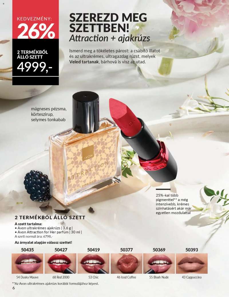 Avon AVON online katalógus 2026 márciusi 108 oldal