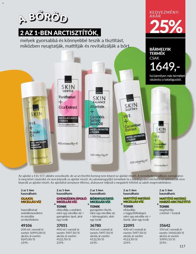 Avon AVON online katalógus 2026 márciusi 129 oldal