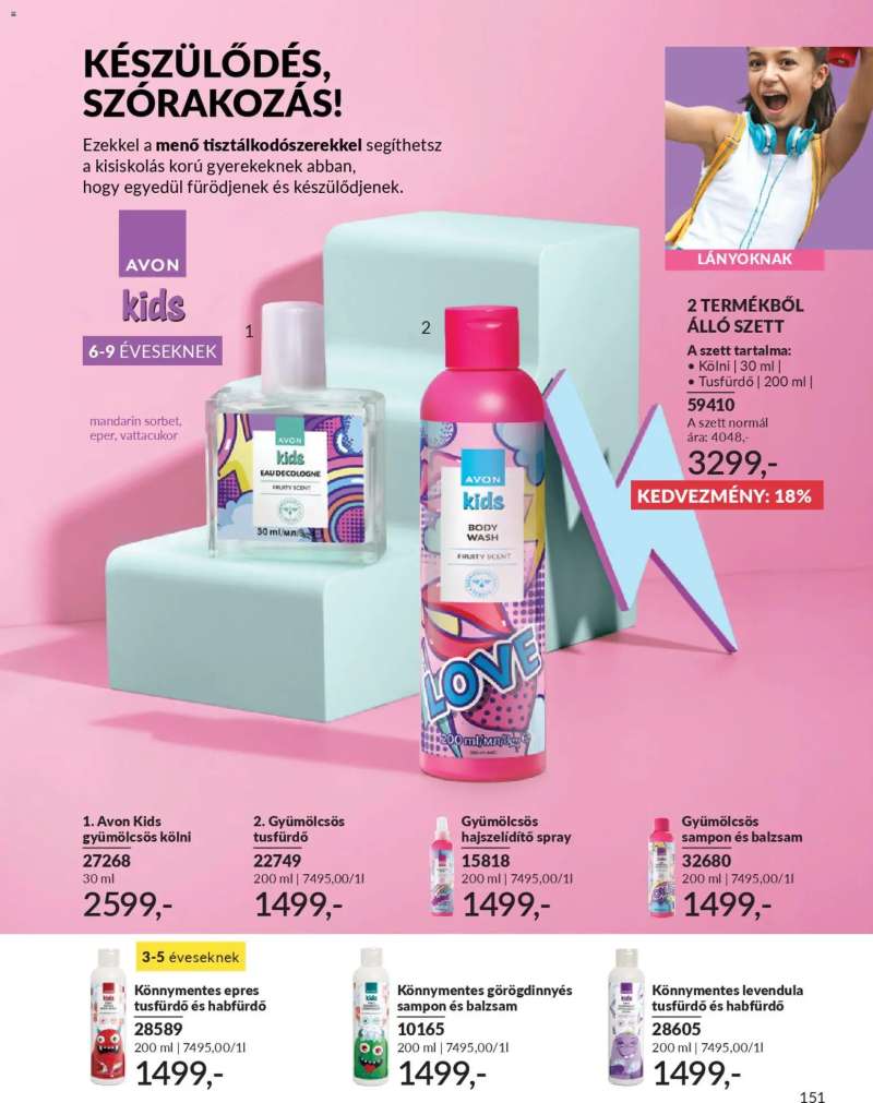 Avon AVON online katalógus 2026 márciusi 170 oldal