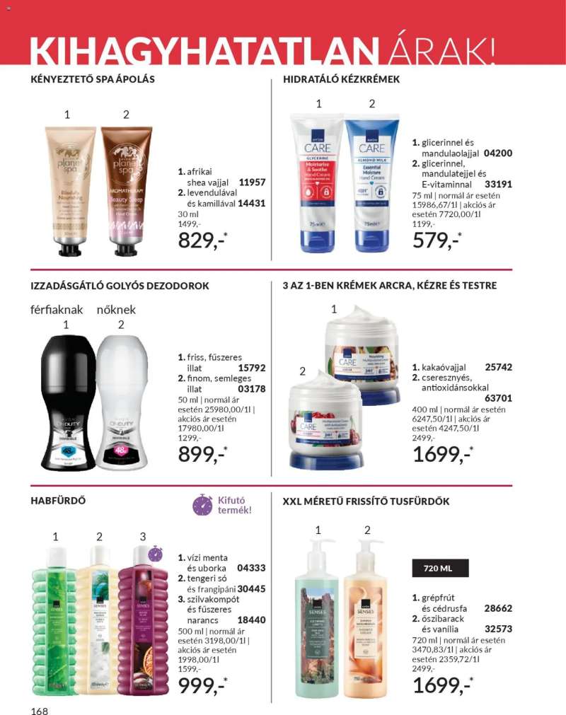 Avon AVON online katalógus 2026 márciusi 190 oldal