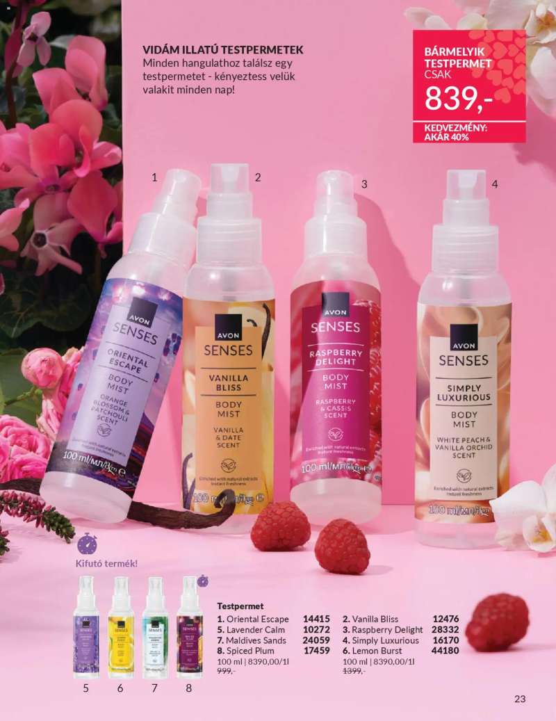 Avon AVON online katalógus 2026 márciusi 25 oldal