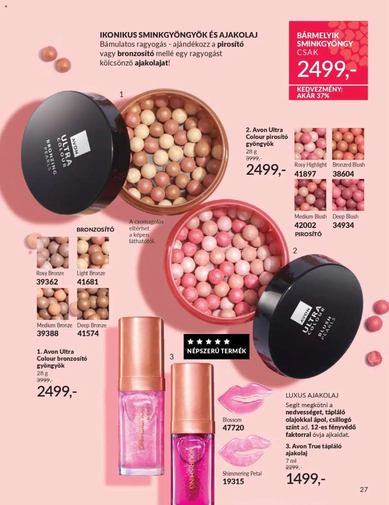 Avon AVON online katalógus 2026 márciusi 29 oldal