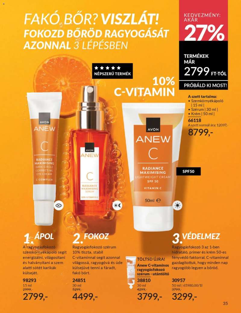 Avon AVON online katalógus 2026 márciusi 37 oldal