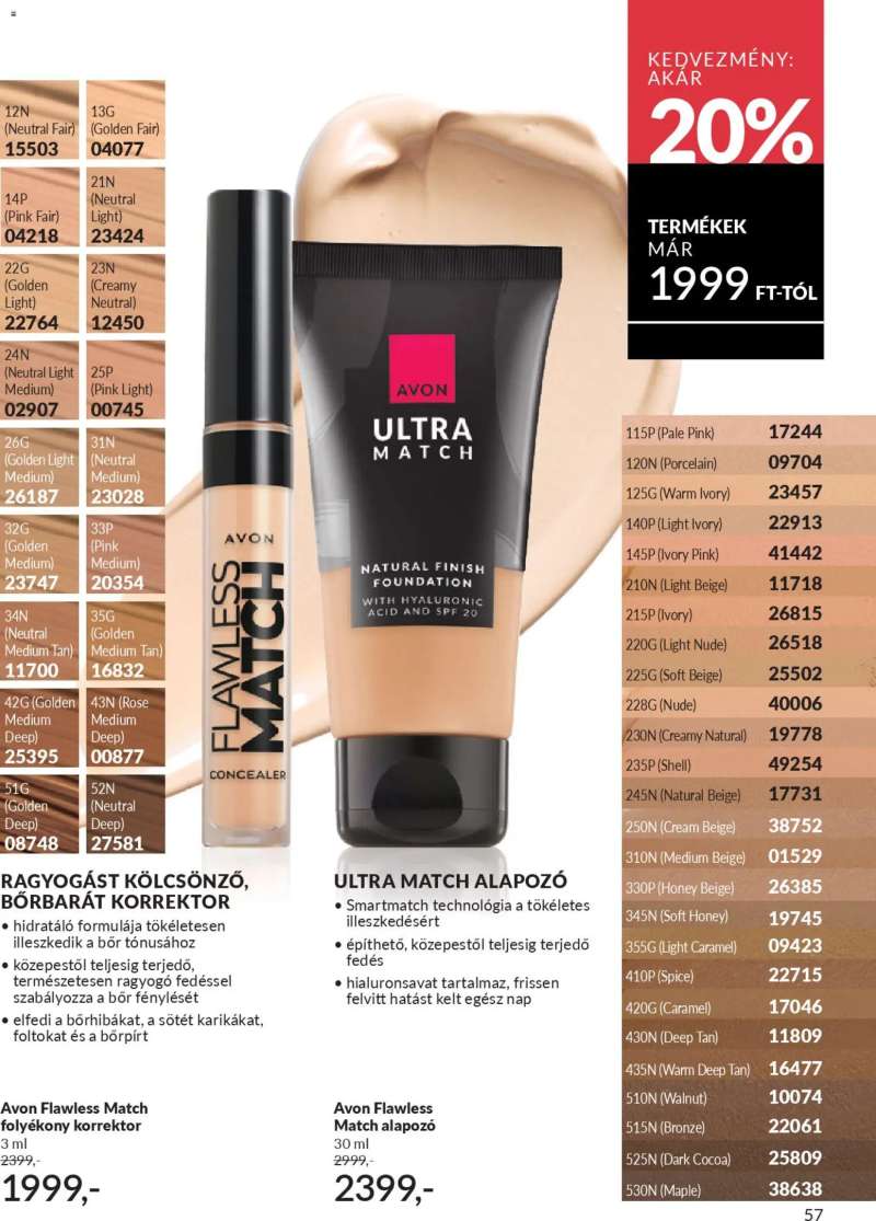 Avon AVON online katalógus 2026 márciusi 61 oldal