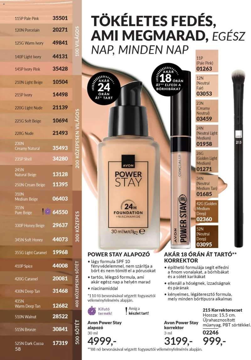 Avon AVON online katalógus 2026 márciusi 62 oldal