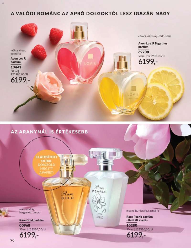 Avon AVON online katalógus 2026 áprilisi 100 oldal
