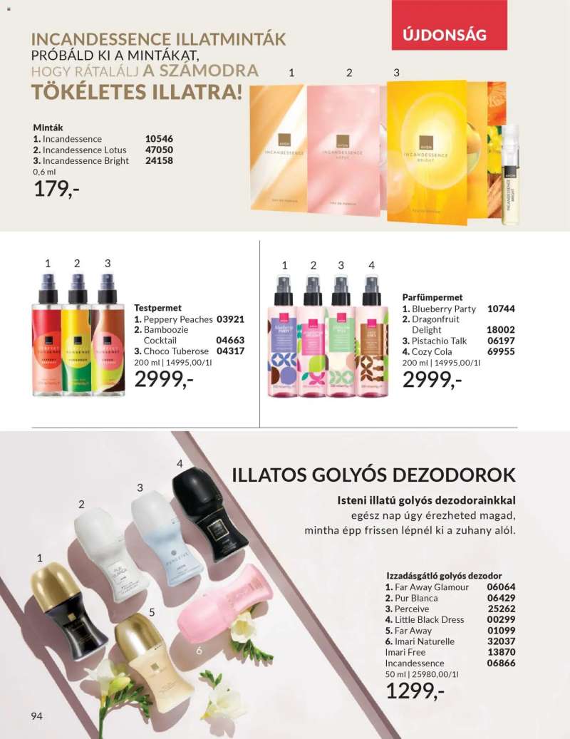 Avon AVON online katalógus 2026 áprilisi 104 oldal