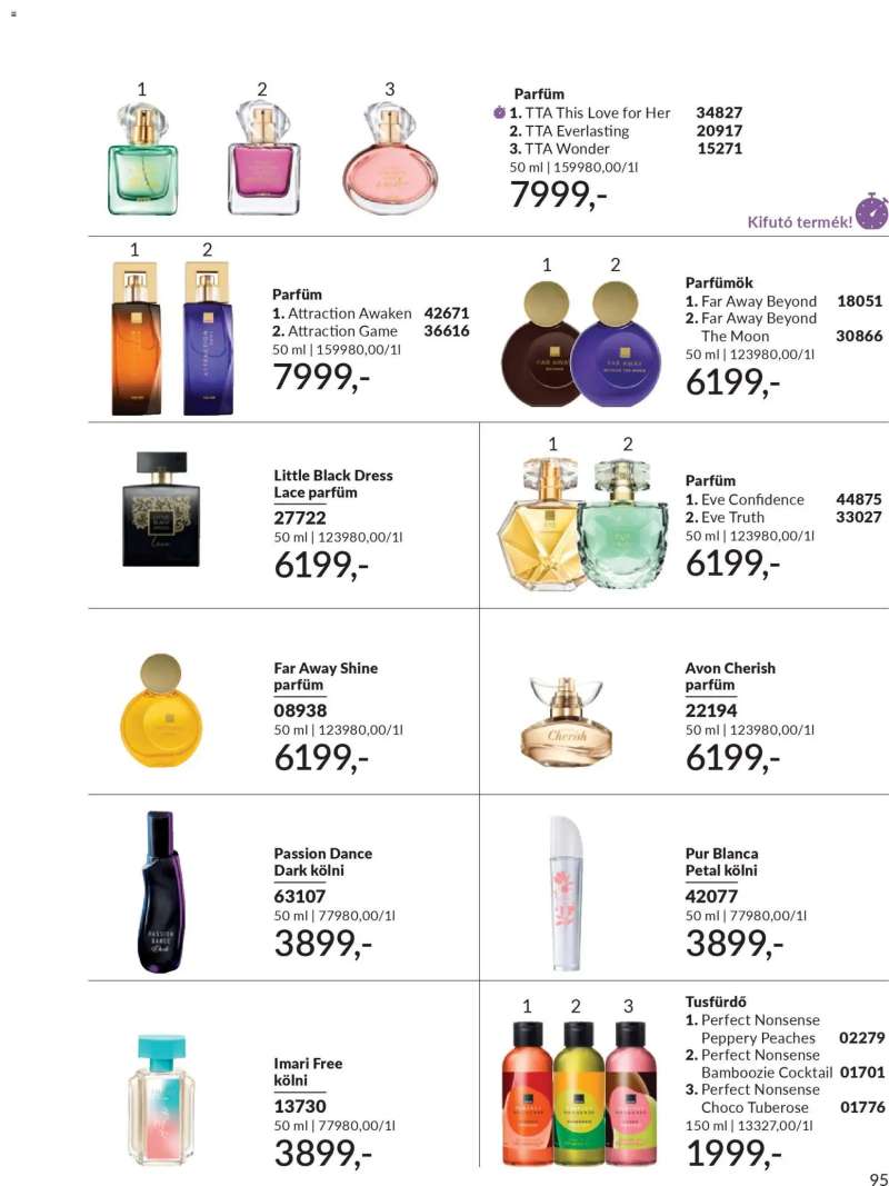 Avon AVON online katalógus 2026 áprilisi 105 oldal