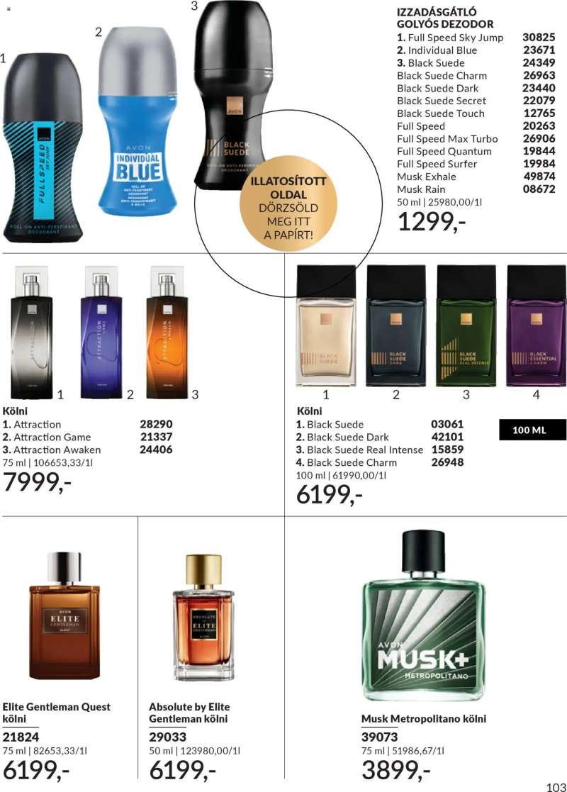 Avon AVON online katalógus 2026 áprilisi 119 oldal