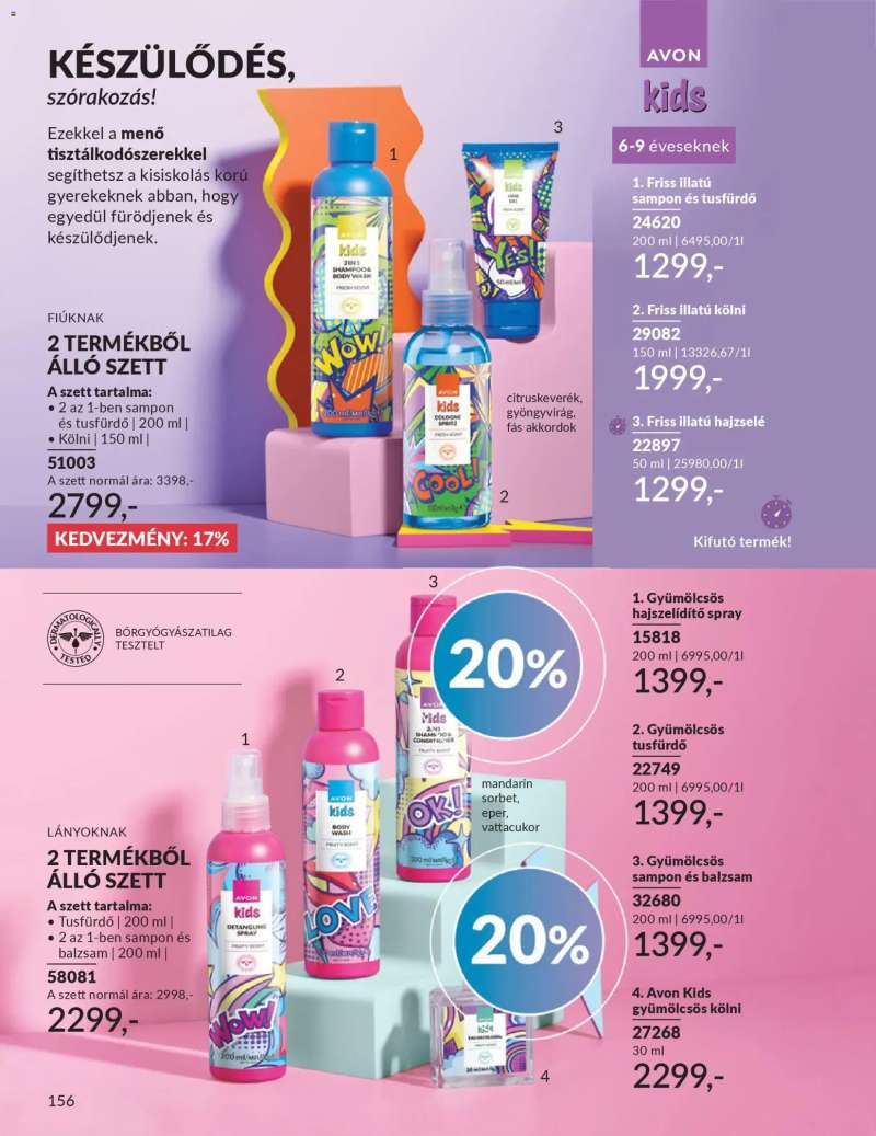 Avon AVON online katalógus 2026 áprilisi 182 oldal
