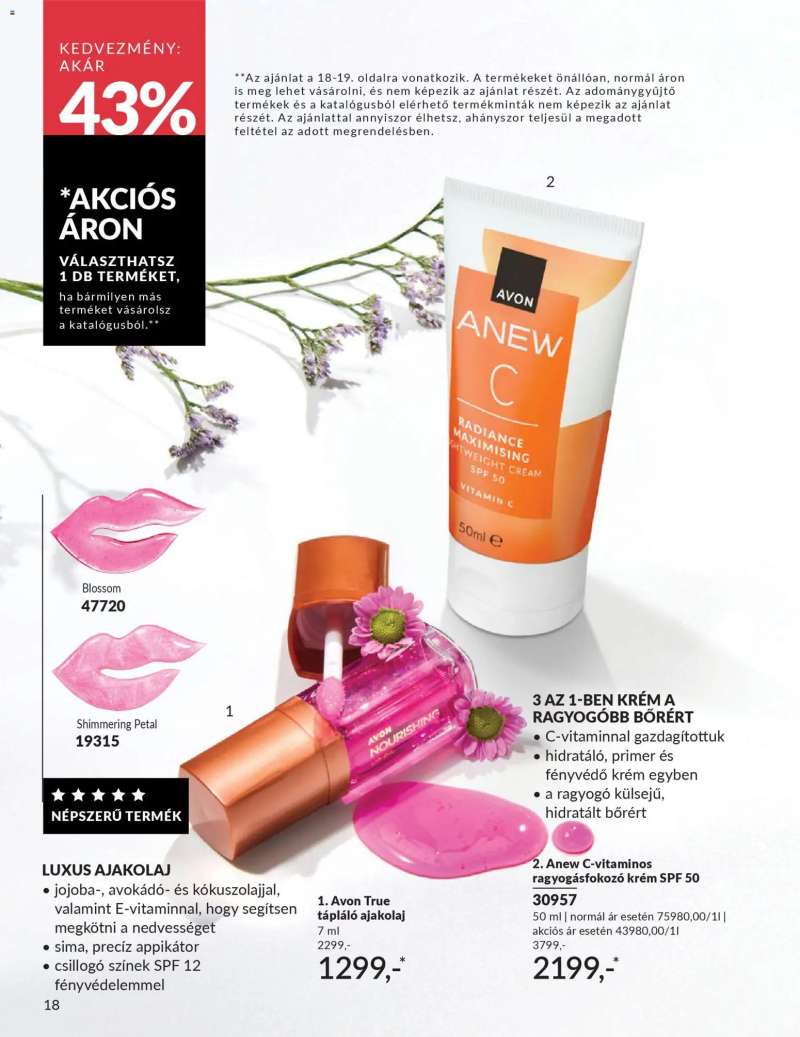 Avon AVON online katalógus 2026 áprilisi 20 oldal