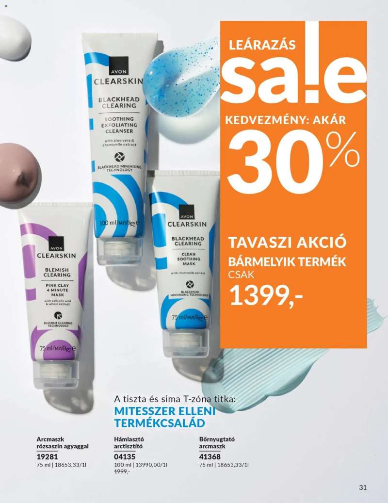 Avon AVON online katalógus 2026 áprilisi 35 oldal