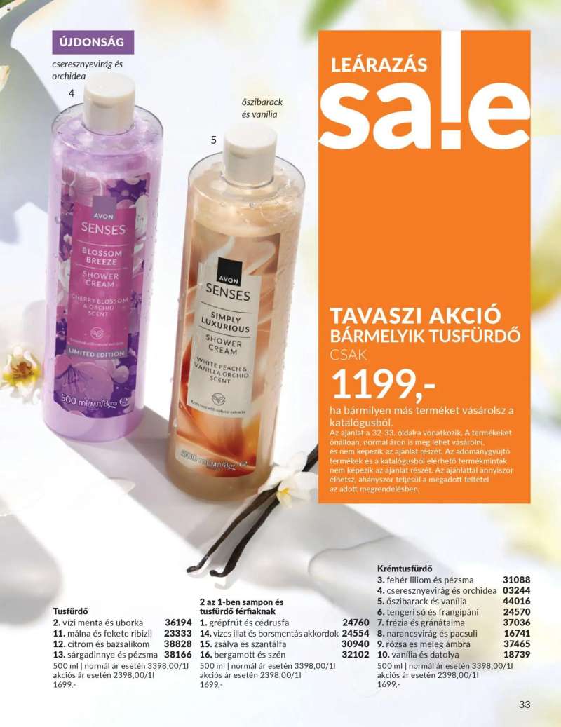 Avon AVON online katalógus 2026 áprilisi 37 oldal