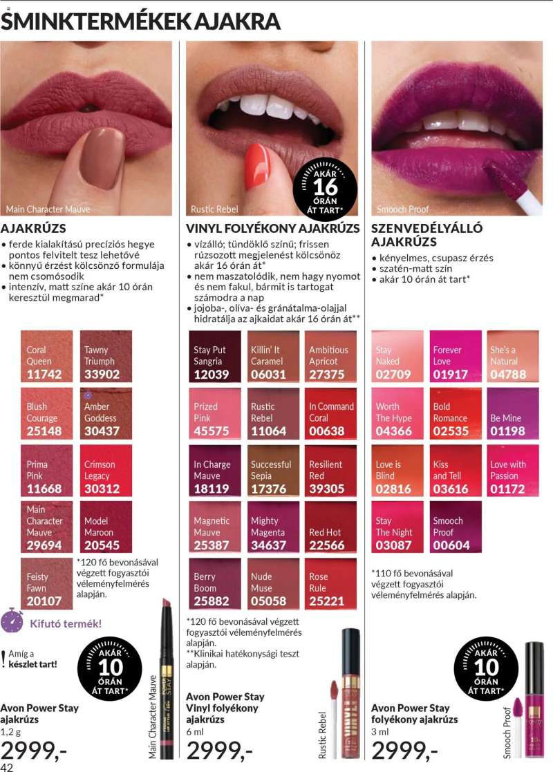 Avon AVON online katalógus 2026 áprilisi 50 oldal