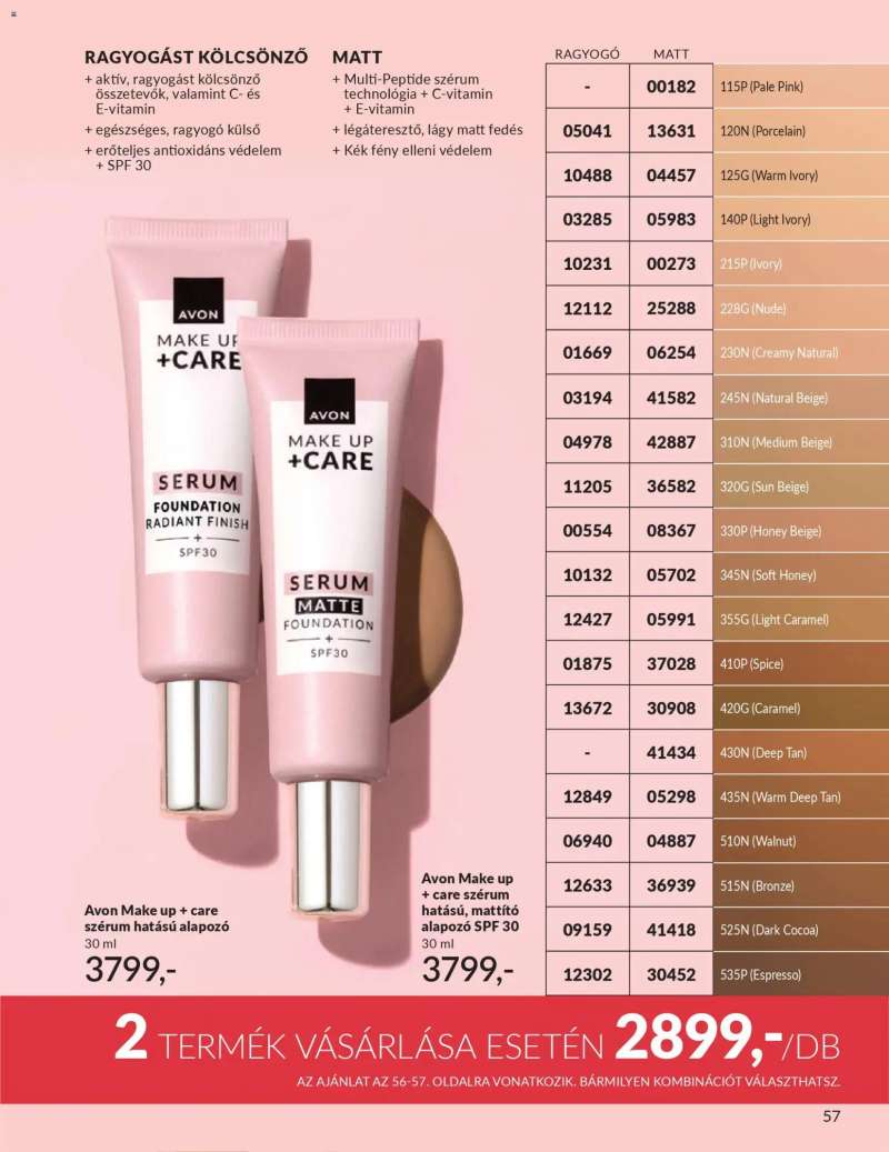 Avon AVON online katalógus 2026 áprilisi 65 oldal