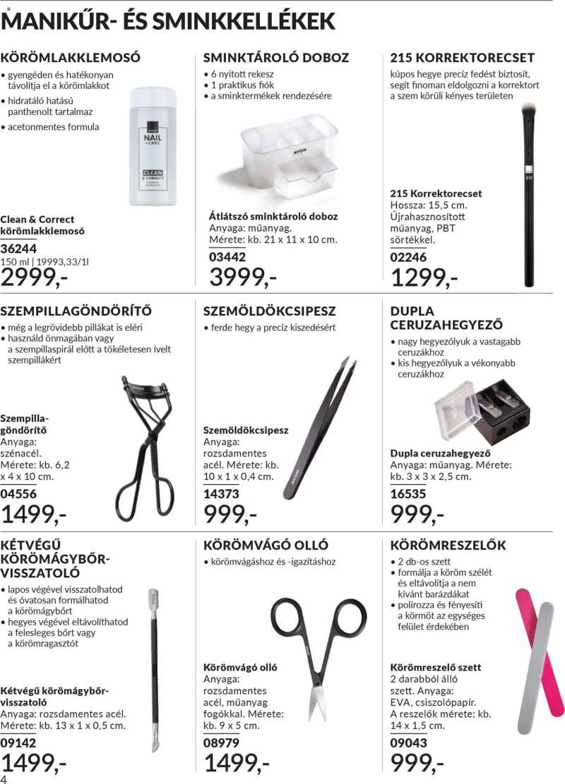 Avon AVON online katalógus 2026 áprilisi 76 oldal
