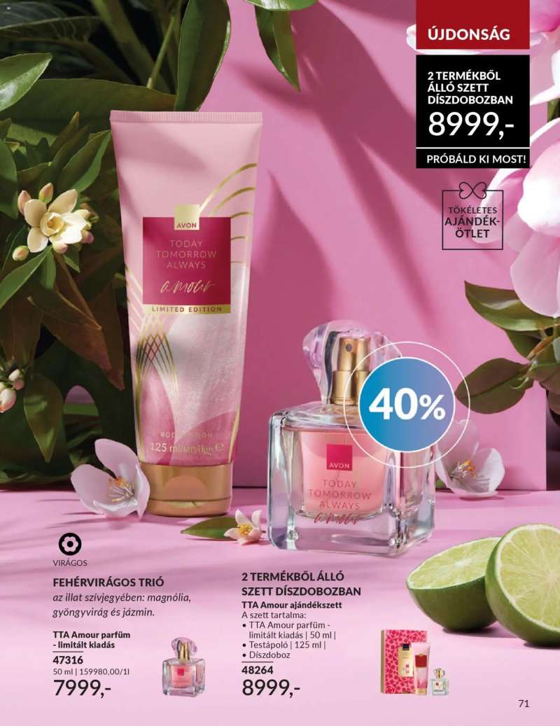 Avon AVON online katalógus 2026 áprilisi 81 oldal