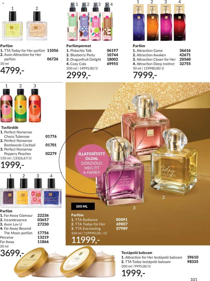 Avon AVON online katalógus 2026 májusi 109 oldal