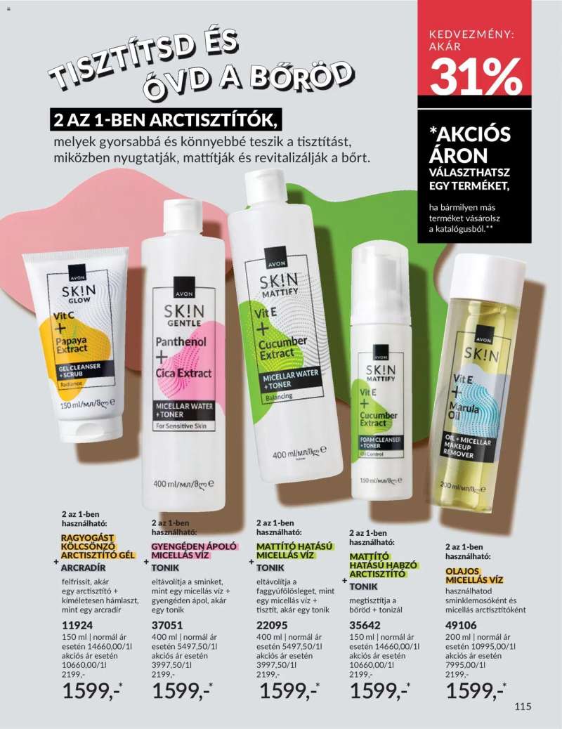 Avon AVON online katalógus 2026 májusi 137 oldal