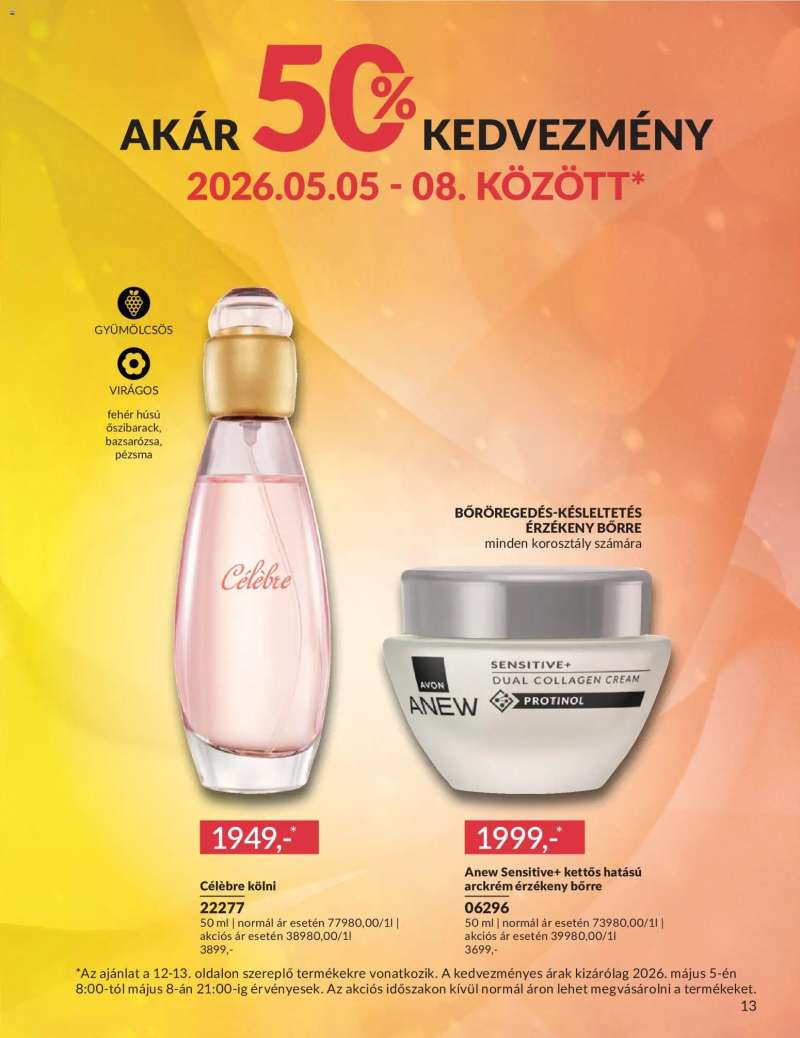 Avon AVON online katalógus 2026 májusi 15 oldal
