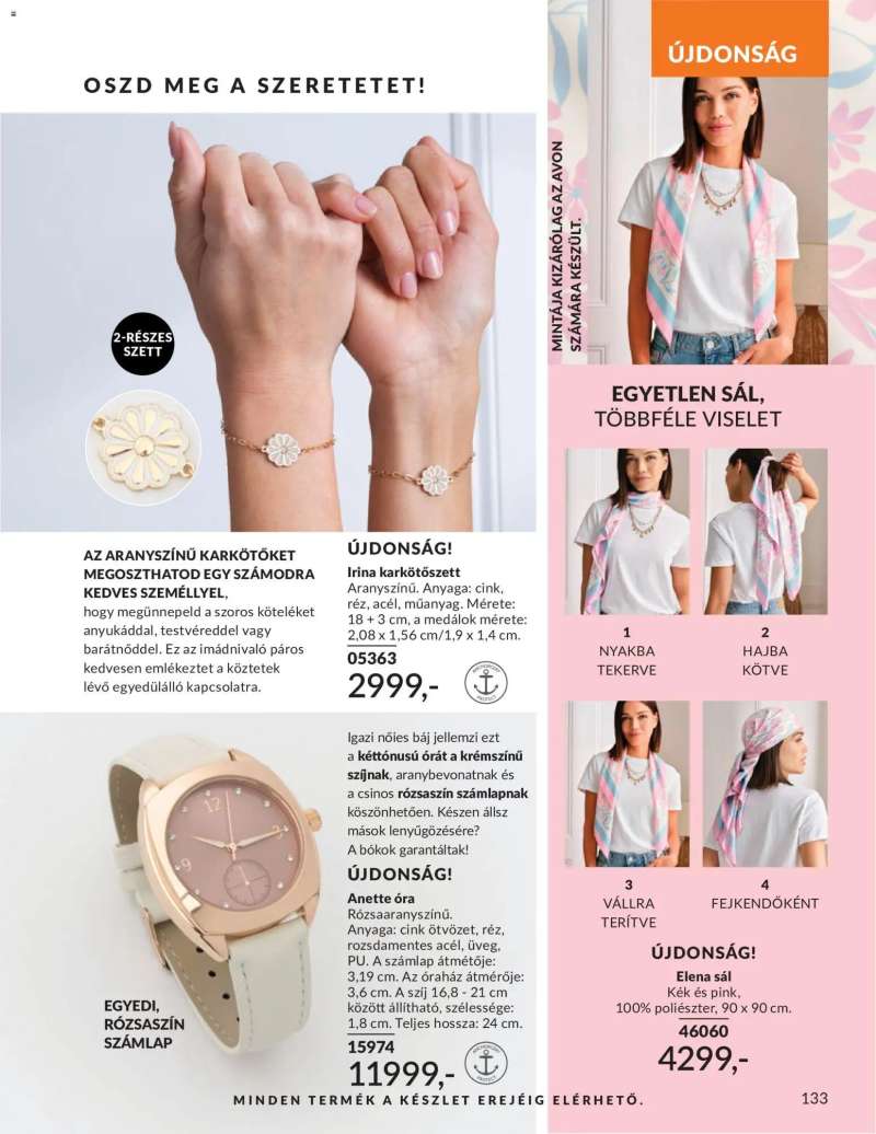 Avon AVON online katalógus 2026 májusi 155 oldal