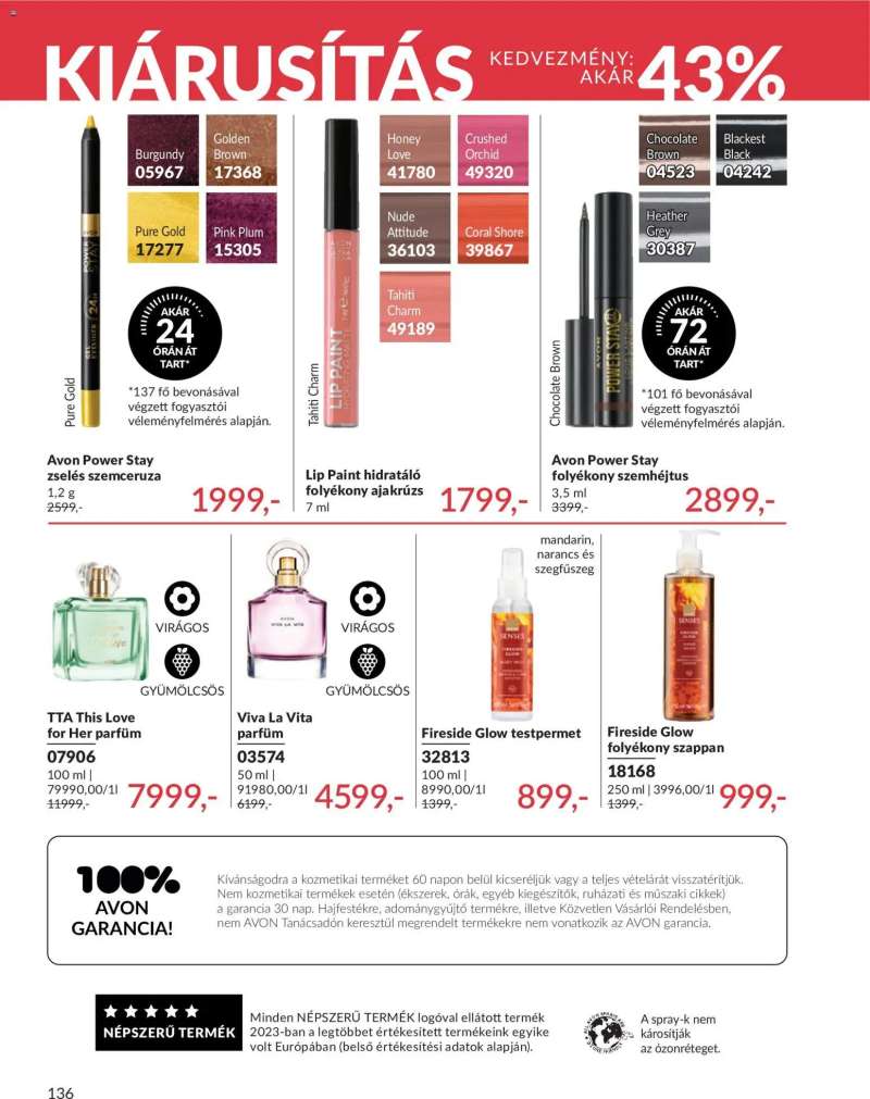 Avon AVON online katalógus 2026 májusi 158 oldal