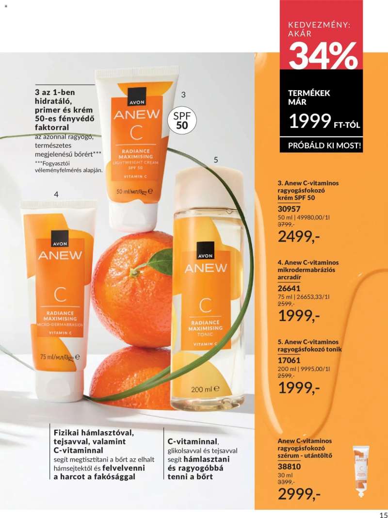 Avon AVON online katalógus 2026 májusi 17 oldal
