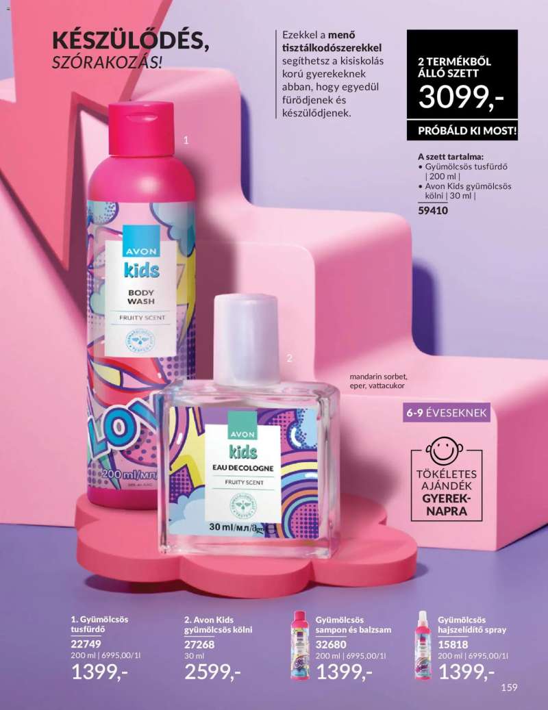 Avon AVON online katalógus 2026 májusi 185 oldal