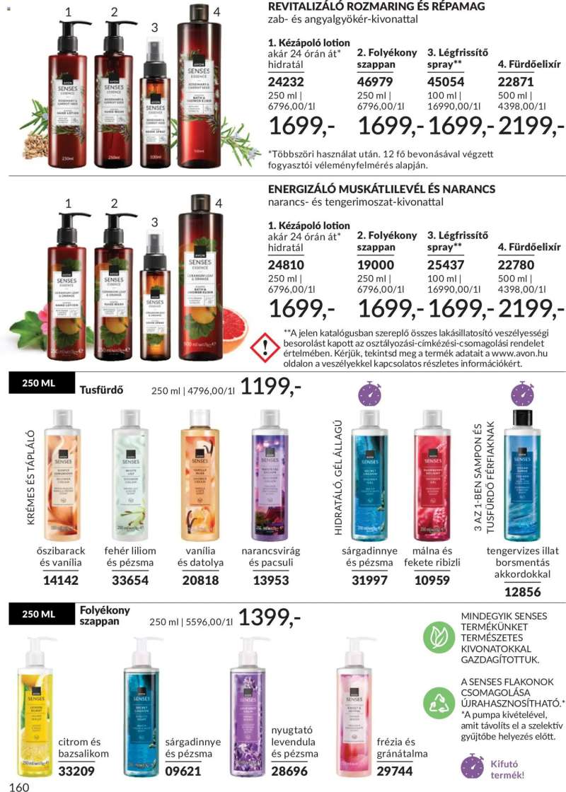 Avon AVON online katalógus 2026 májusi 186 oldal