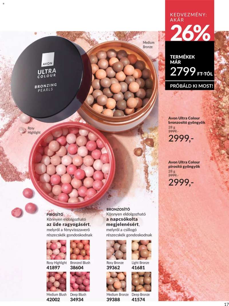 Avon AVON online katalógus 2026 májusi 19 oldal