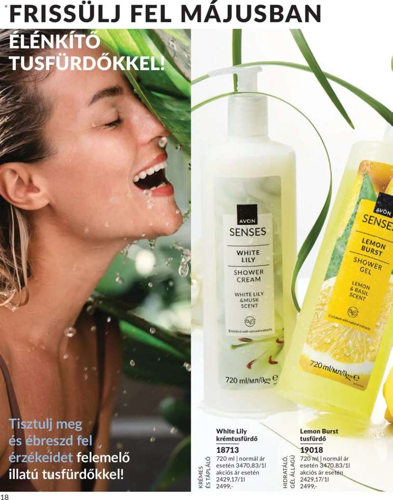 Avon AVON online katalógus 2026 májusi 20 oldal