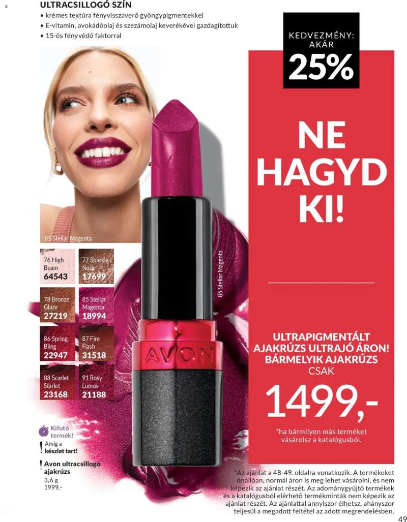Avon AVON online katalógus 2026 májusi 55 oldal