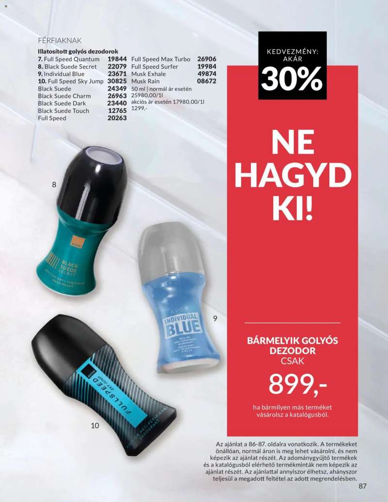 Avon AVON online katalógus 2026 májusi 95 oldal