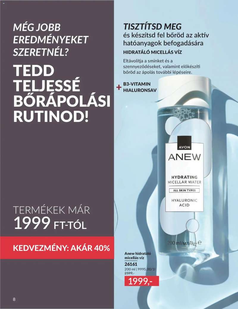Avon AVON online katalógus 2026 júniusi 10 oldal