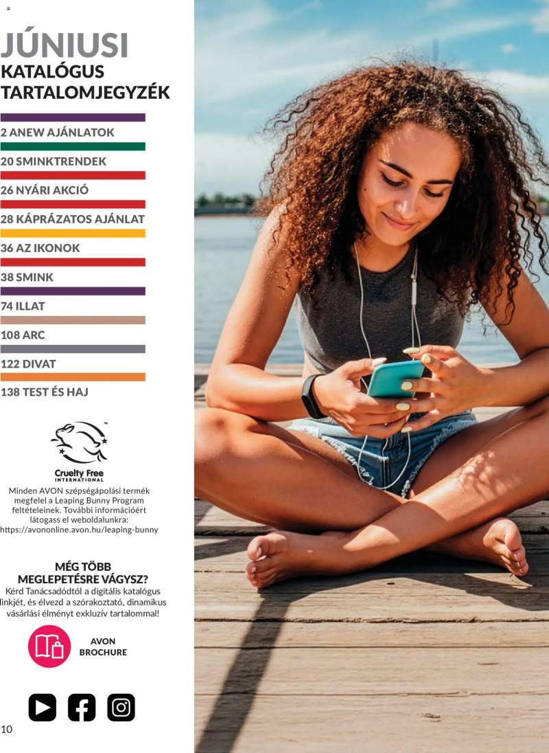 Avon AVON online katalógus 2026 júniusi 12 oldal