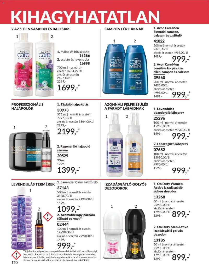 Avon AVON online katalógus 2026 júniusi 204 oldal