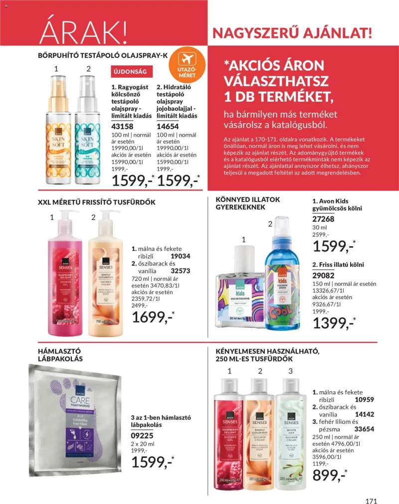 Avon AVON online katalógus 2026 júniusi 205 oldal
