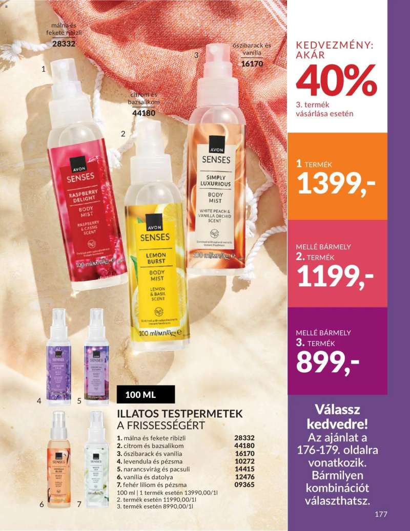Avon AVON online katalógus 2026 júniusi 211 oldal