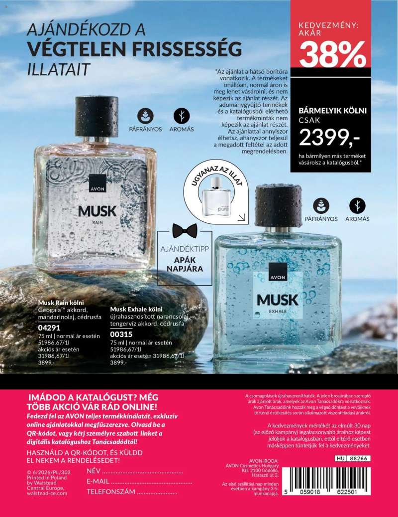 Avon AVON online katalógus 2026 júniusi 214 oldal
