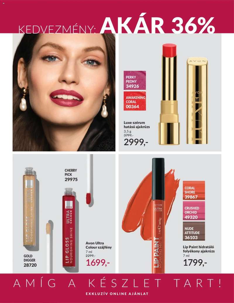 Avon AVON online katalógus 2026 júniusi 38 oldal