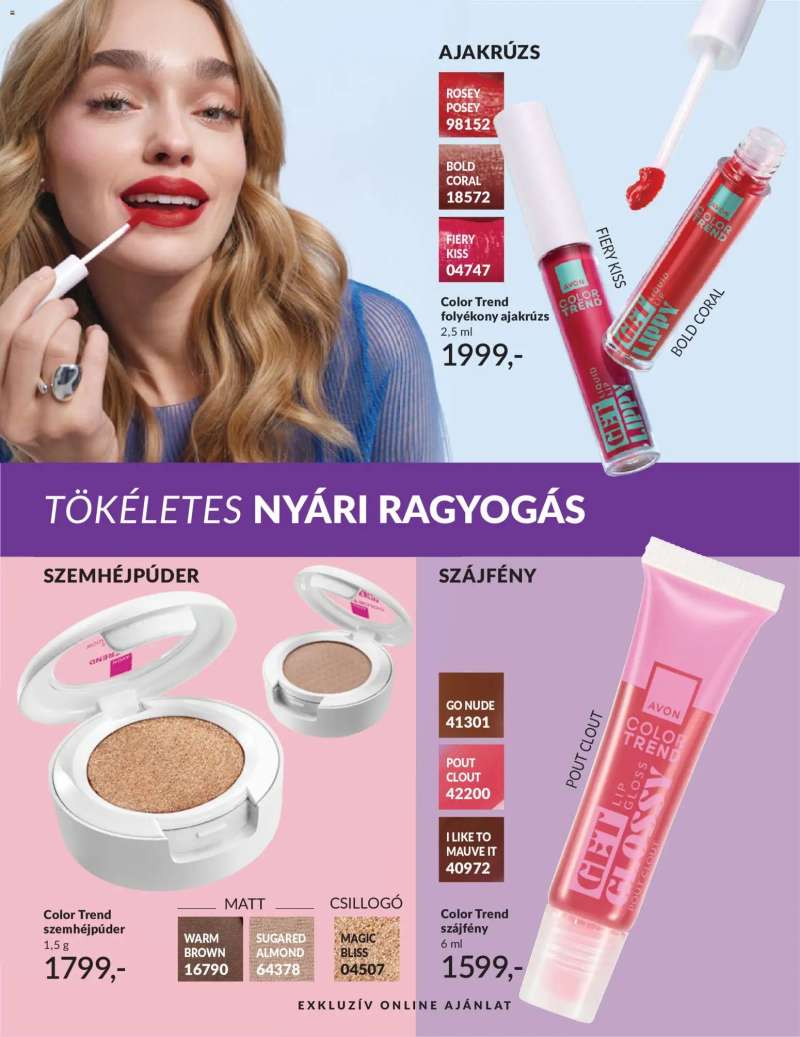 Avon AVON online katalógus 2026 júniusi 92 oldal