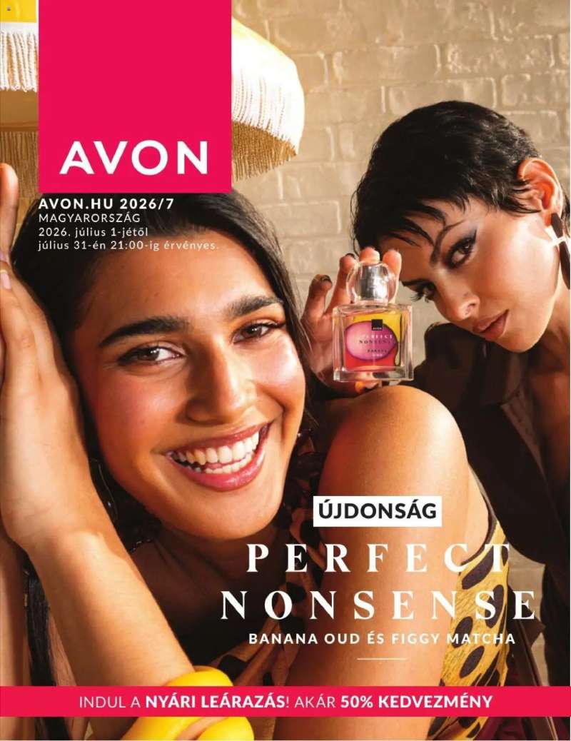 Avon AVON online katalógus 2026 júliusi 1 oldal