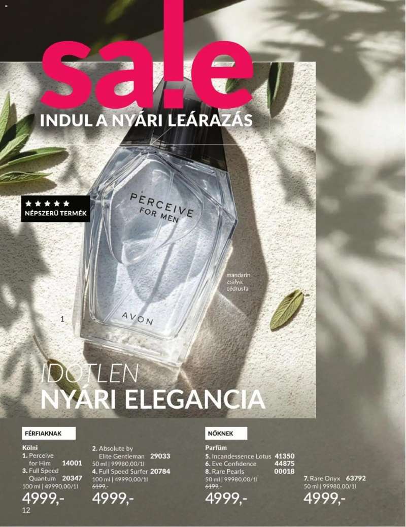 Avon AVON online katalógus 2026 júliusi 14 oldal