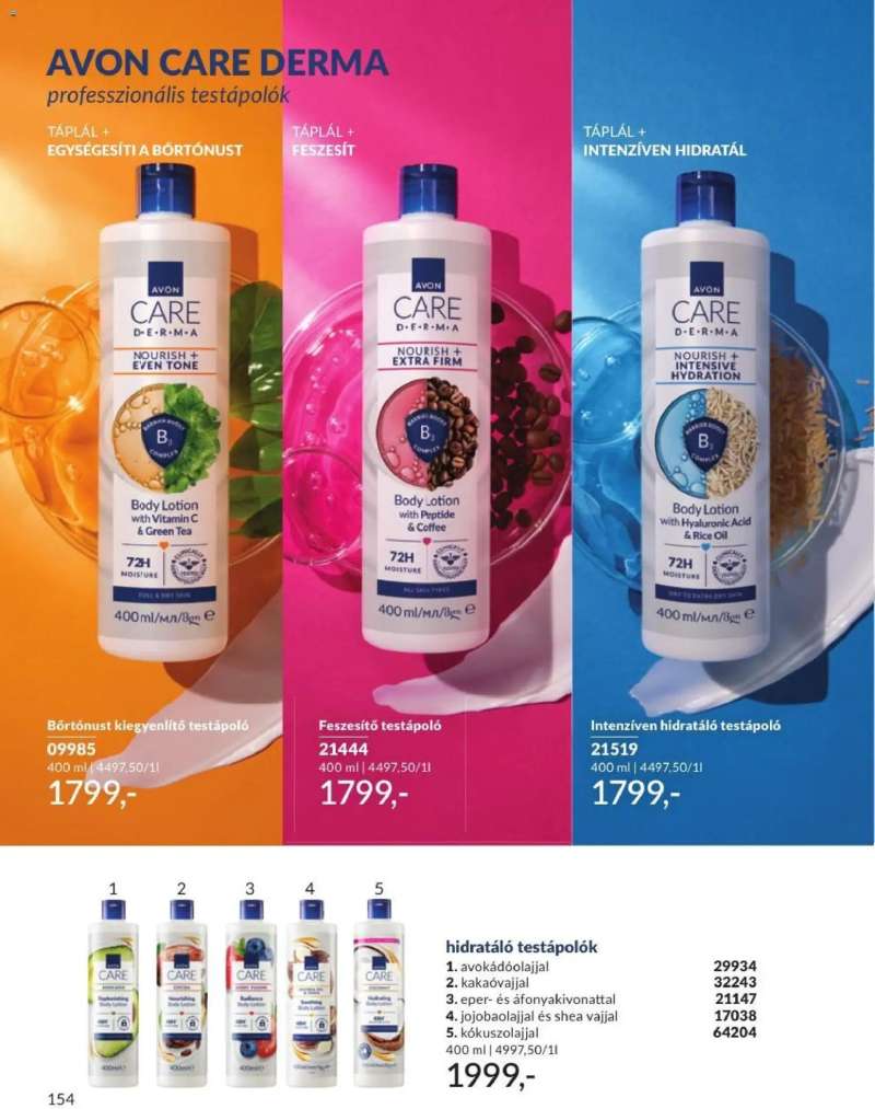 Avon AVON online katalógus 2026 júliusi 156 oldal